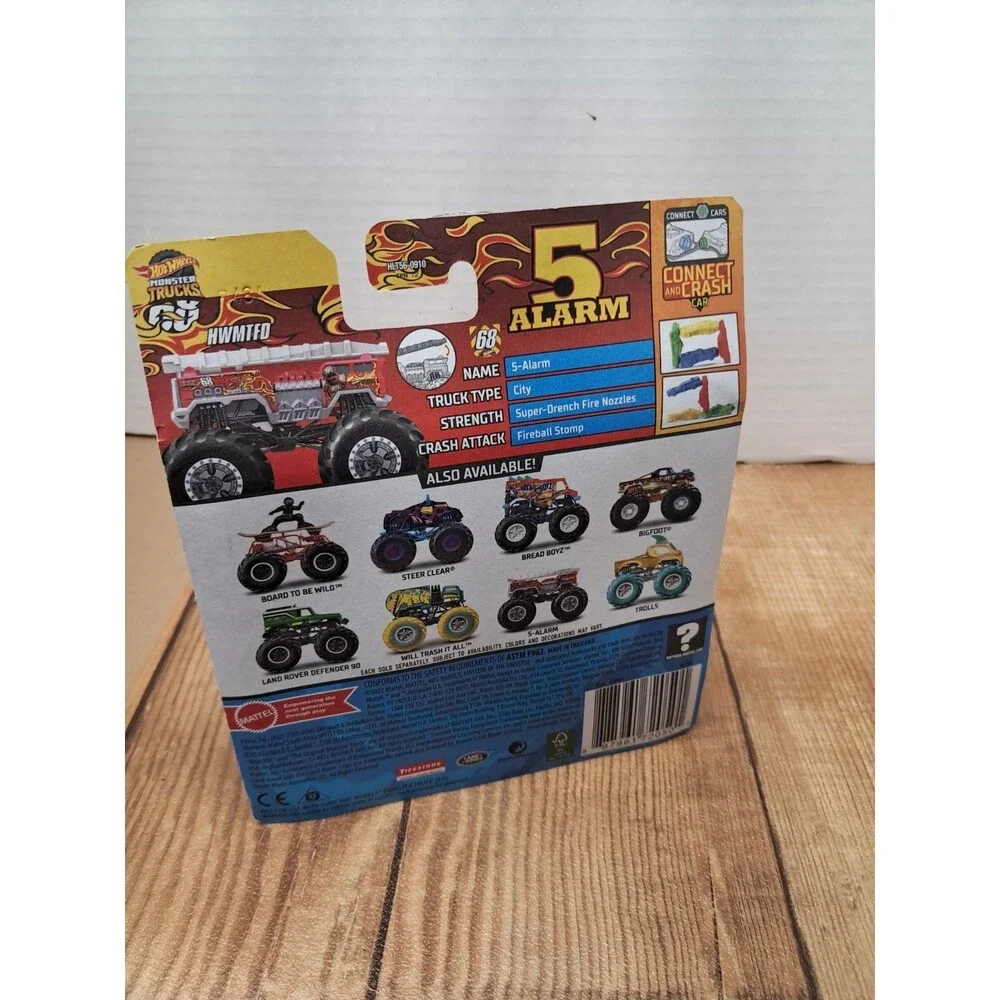 2023 Hot Wheels Monster Trucks 5 Alarm, Monster Trucks Live